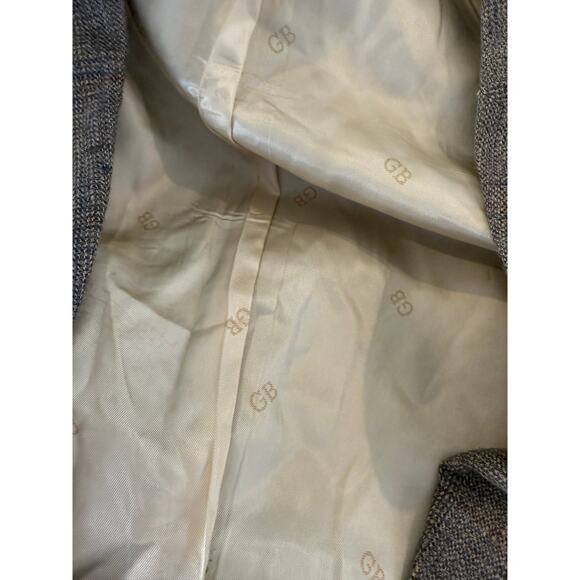 Rare Vintage Geoffrey Beene Couture Silk Blend Blazer Jacket - Picture 6 of 10